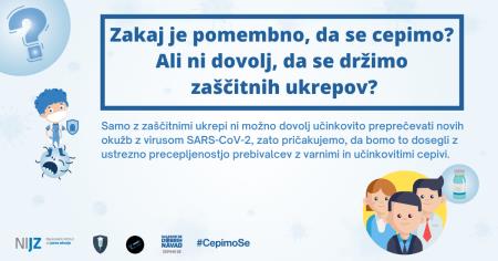 16 Zakaj je pomembno, da se cepimo - ali ni dovolj, da se držimo zaščitnih ukrepov